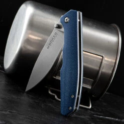 Magnum Deep Blue Canvas Folding Knife -Nitecore || Fenix Officials 01SC714.4 51374.1693831655