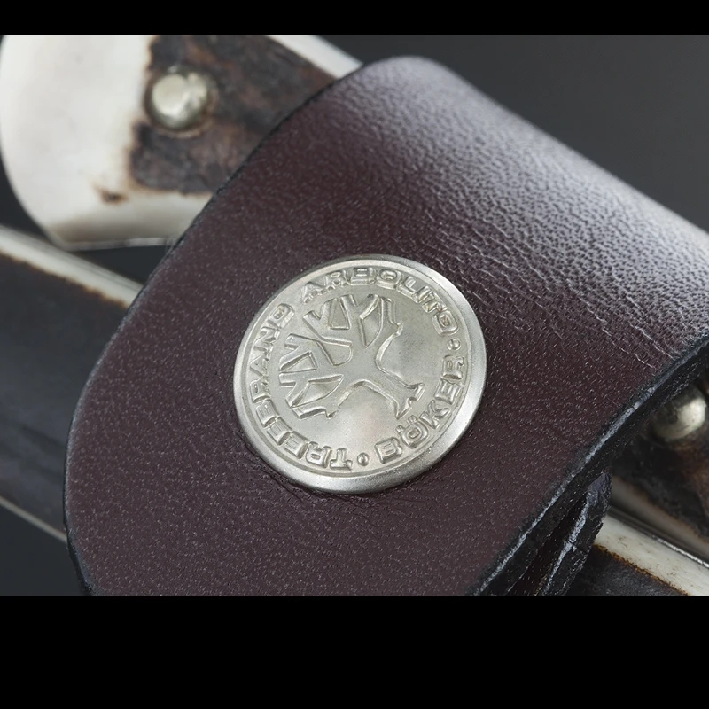 Boker Arbolito Salida Stag Fixed Blade 6 Boker Arbolito Salida Stag Fixed Blade - Image 4