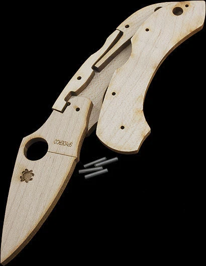 Spyderco Dragonfly Wooden Kit 3 Spyderco Dragonfly Wooden Kit