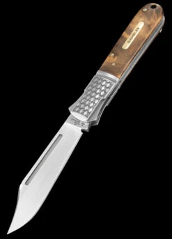 Andre De Villiers Gambler Burlwood NLA Folding Knife -Nitecore || Fenix Officials ADV GAMB WOOD NLA 56342.1672753439.1280.1280 02518.1672844613