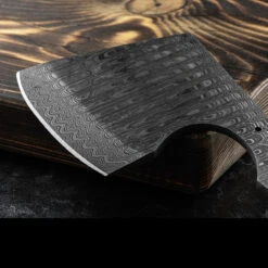 Hatchet Blade Blank Damascus -Nitecore || Fenix Officials BL159D.1 03235.1688563673