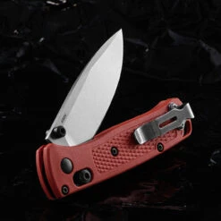 Benchmade 533-04 Mini Bugout Mesa Red Folding Knife -Nitecore || Fenix Officials BM533 04.2 64950.1690903583