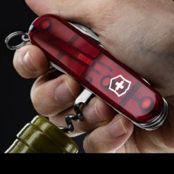 Victorinox Spartan Translucent Pocket Knife -Nitecore || Fenix Officials BMC 13603T.1 52837.1679066074