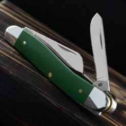 Case Stockman Green Folding Knife -Nitecore || Fenix Officials CA53392.2 79016.1688045352