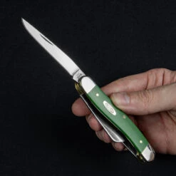 Case Stockman Green Folding Knife -Nitecore || Fenix Officials CA53392 61706.1688045352