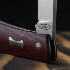 Chris Crawford Custom EDC-B Slipjoint Red -Nitecore || Fenix Officials CUS BS23 23det2 09612.1687954440.1280.1280 57021.1687963448