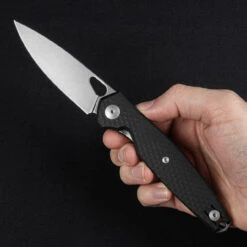 GiantMouse ACE REO Black G10 Folding Knife -Nitecore || Fenix Officials GM REO BLK G10.2 05193.1690384672