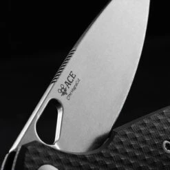 GiantMouse ACE REO Black G10 Folding Knife -Nitecore || Fenix Officials GM REO BLK G10.5 10473.1690384672