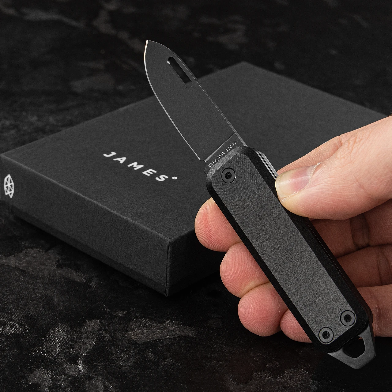 James Brand "The Elko" Aluminium Black 4 James Brand "The Elko" Aluminium Black - Image 2