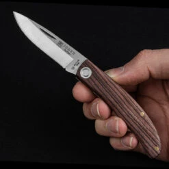 Joker NP112 Rosewood Folding Knife -Nitecore || Fenix Officials JOK NP112 79969.1686050535