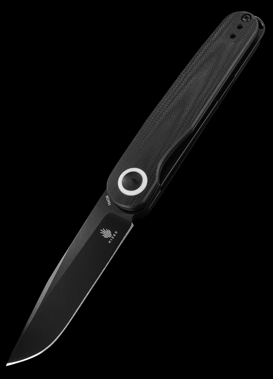 Kizer Squidward G10 Black Folding Knife 5 Kizer Squidward G10 Black Folding Knife - Image 3