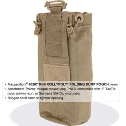 Maxpedition Mini Rollypoly Dump Pouch -Nitecore || Fenix Officials MAXP 207det6 92132.1674821984