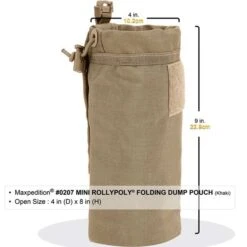 Maxpedition Mini Rollypoly Dump Pouch -Nitecore || Fenix Officials MAXP 207det7 07714.1674821984