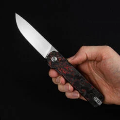 QSP Lark Carbon Fibre Folding Knife -Nitecore || Fenix Officials QS 144 D 98526.1687258481.1280.1280 82510.1687258557