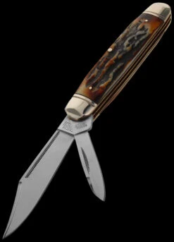 Rough Rider Cattleman Cinnamon Folding Knife -Nitecore || Fenix Officials RR2430 98357.1695740835.1280.1280 34113.1695892942