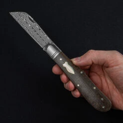 Rough Ryder Reserve Humpback Jack Damascus Folding Knife -Nitecore || Fenix Officials RRR024D 23710.1686232130