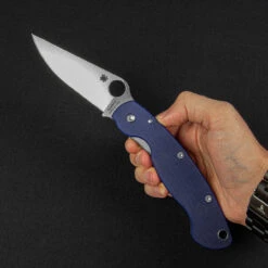 Spyderco Mili Model CPM S110V Folding Knife -Nitecore || Fenix Officials SC36GPDBL.1 87173.1695656523.1280.1280 22600.1695724104