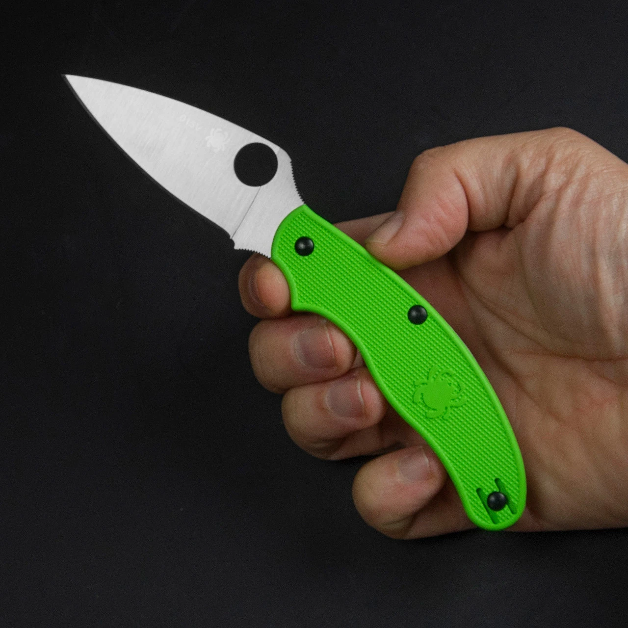Spyderco UK Penknife Salt Green 3 Spyderco UK Penknife Salt Green