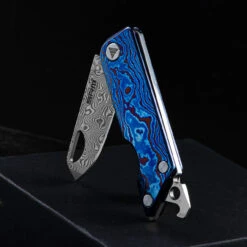 SRM Damascus Slip Joint -Nitecore || Fenix Officials SRM6435TL 63800.1663067896