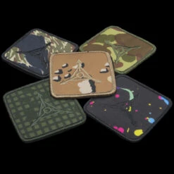 TAD Logo Patch Camo Set 2 - 5 Pack