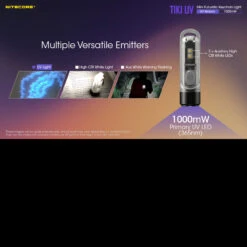 Nitecore Tiki UV -Nitecore || Fenix Officials TIKI UVdet3 74110.1628683307