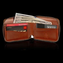 William Henry Bourbon Zip Bi-Fold 14 William Henry Bourbon Zip Bi-Fold -Nitecore || Fenix Officials WH ZBF HAR BRN DBdet4 32648.1625055544.1280.1280 47129.1625055564