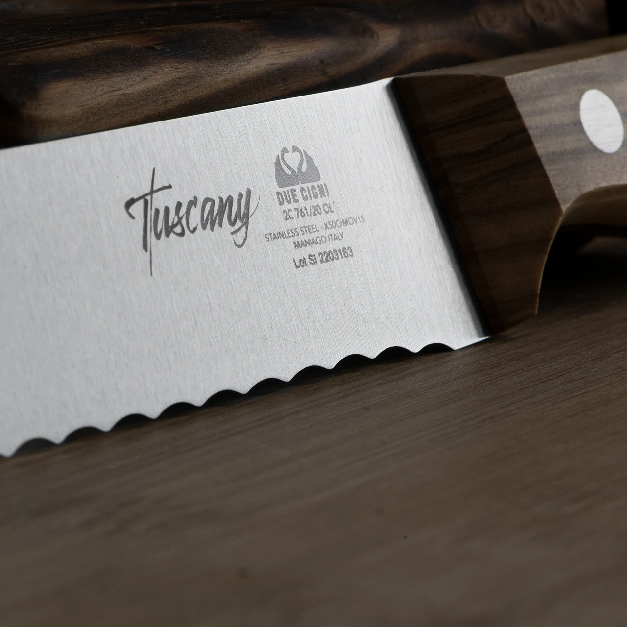 Due Cigni Tuscany Bread Knife 3 Due Cigni Tuscany Bread Knife