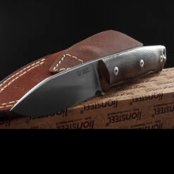 Lion Steel Bushcraft B35 Wood -Nitecore || Fenix Officials ccm ls b35wn 09640.1661355694