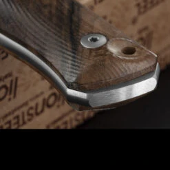 Lion Steel Bushcraft B35 Wood -Nitecore || Fenix Officials ccm ls b35wndet1 92024.1661355694