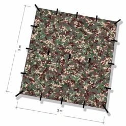 DD Hammocks 3 X 3 Tarp MultiCam -Nitecore || Fenix Officials dd 009det 83451.1587394881