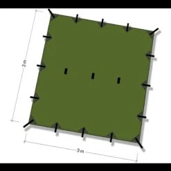DD Hammocks 3 X 3 Tarp -Nitecore || Fenix Officials dd 019det4 74434.1587403865