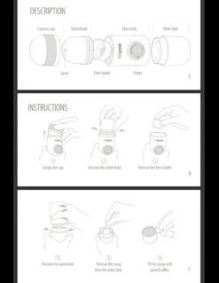 Wacaco Minipresso GR -Nitecore || Fenix Officials esk mpgr 15det2 22014.1587401417