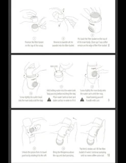 Wacaco Minipresso GR -Nitecore || Fenix Officials esk mpgr 15det 72107.1587401419