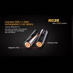 Fenix RC20 24 Fenix RC20 -Nitecore || Fenix Officials fenix rc20det8 31694.1587396547