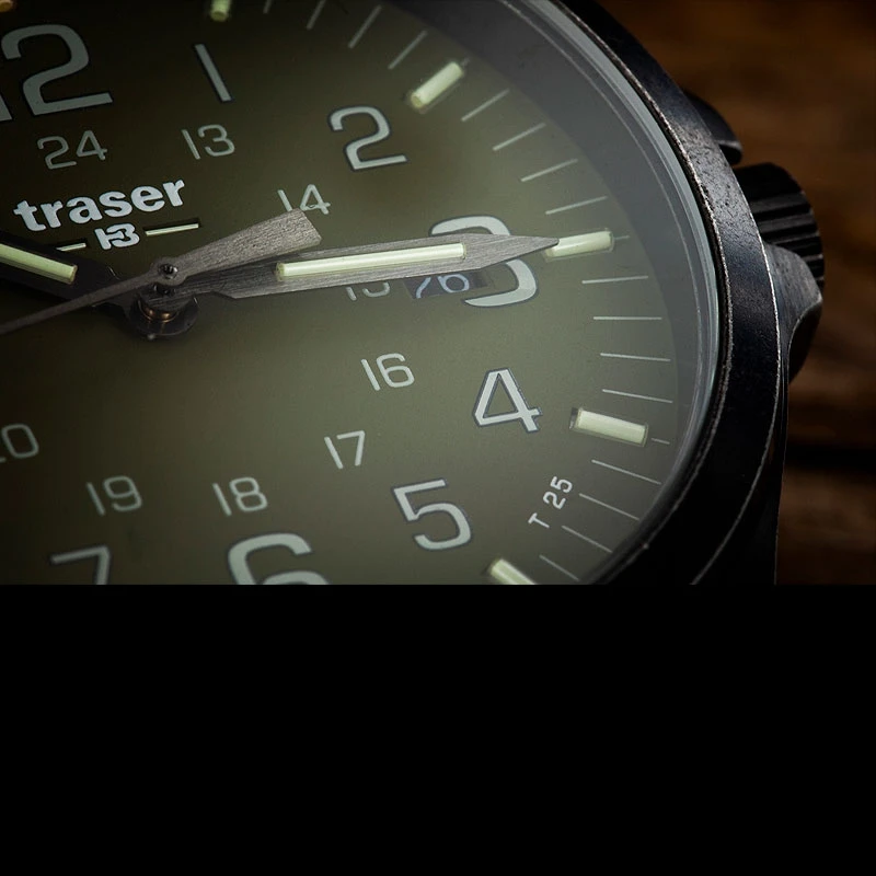 Traser H3 P67 Officer Pro Gunmetal Khaki 9 Traser H3 P67 Officer Pro Gunmetal Khaki - Image 7