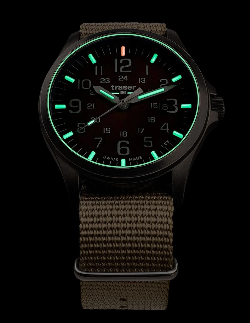 Traser H3 P67 Officer Pro Gunmetal Khaki 6 Traser H3 P67 Officer Pro Gunmetal Khaki - Image 4