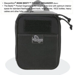 Maxpedition Pocket Organiser Beefy -Nitecore || Fenix Officials maxp 266 bdet 45124.1587390505