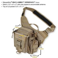 Maxpedition Jumbo Versipack -Nitecore || Fenix Officials maxp 412 det6 86367.1637833344