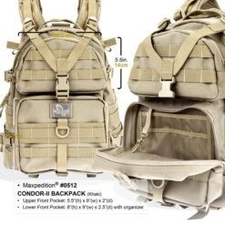 Maxpedition Condor II Backpack 18 Maxpedition Condor II Backpack -Nitecore || Fenix Officials maxp 512 det7 52676.1587385612
