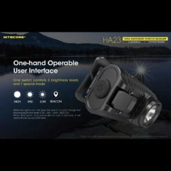 Nitecore HA23 -Nitecore || Fenix Officials nitecore ha23det5 41583.1587419632
