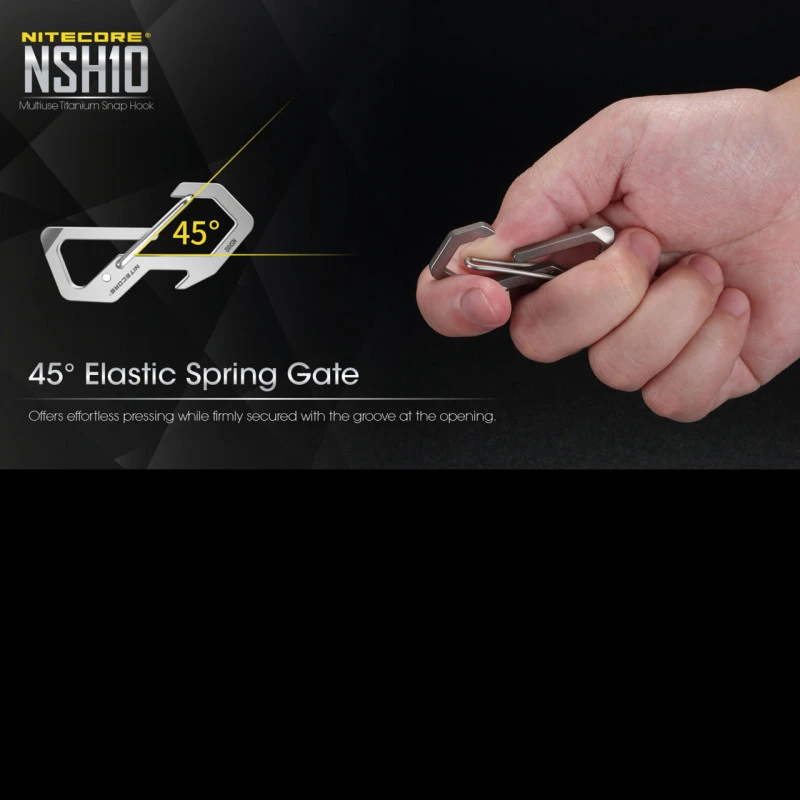 Nitecore NSH10 Snap Hook 3 Nitecore NSH10 Snap Hook
