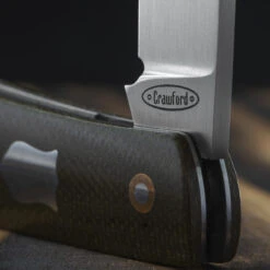 Chris Crawford Custom EDC-B Slipjoint Olive -Nitecore || Fenix Officials olive4 14789.1687969154