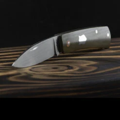 Chris Crawford Custom EDC-B Slipjoint Olive -Nitecore || Fenix Officials olive5 77325.1687969155