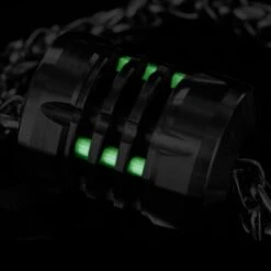 RovyVon Walker Titanium Pendant 3 Tritium Vials -Nitecore || Fenix Officials rov walk bead 3tritdet 89155.1587418637