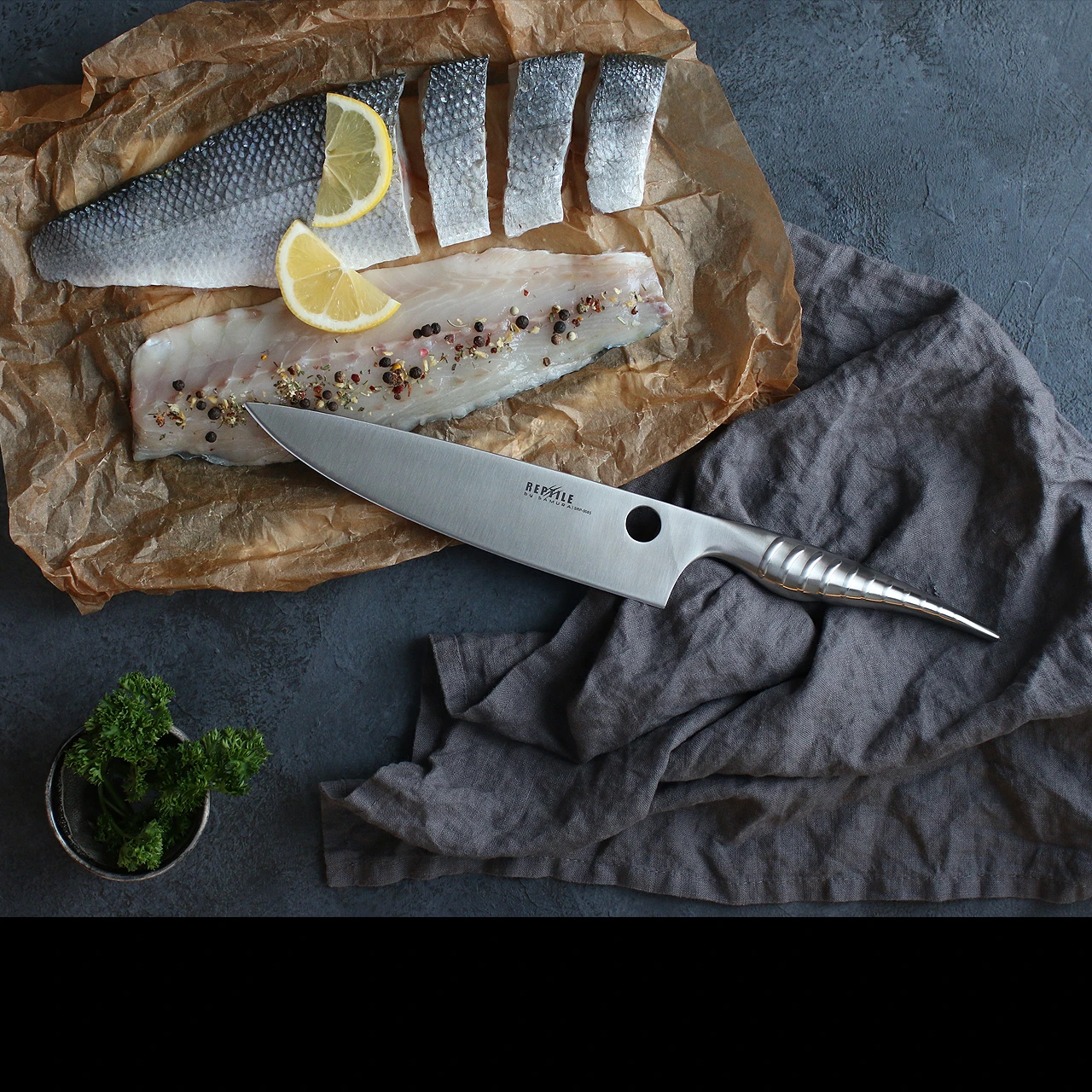 Samura Reptile 3-Piece Knife Set 4 Samura Reptile 3-Piece Knife Set - Image 2