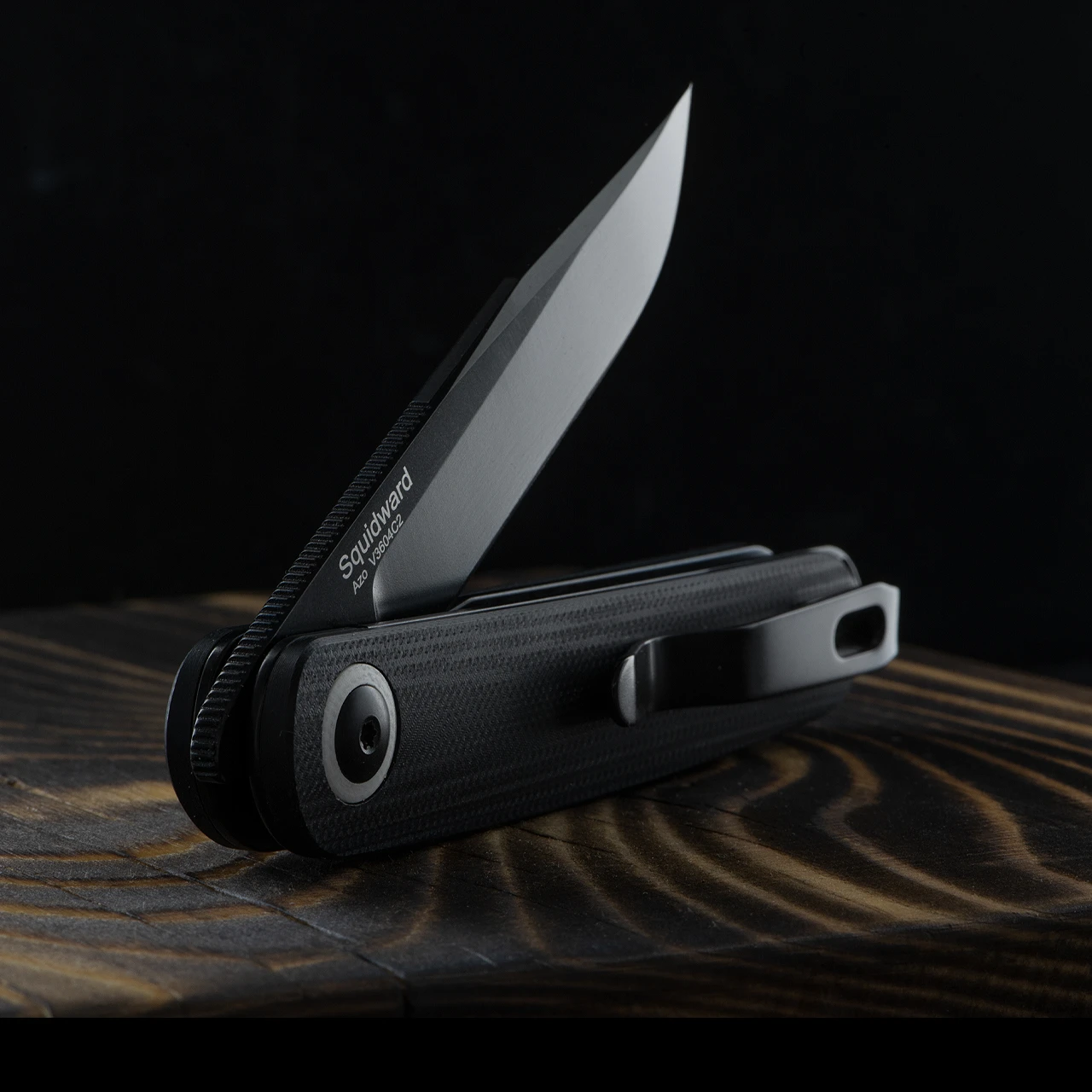 Kizer Squidward G10 Black Folding Knife 7 Kizer Squidward G10 Black Folding Knife - Image 5