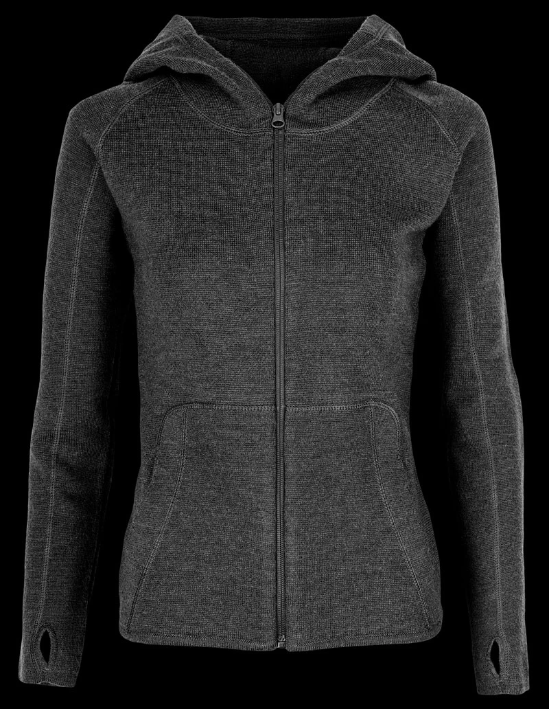 TAD Women Artemis Hoodie Heather Charcoal 12 TAD Women Artemis Hoodie Heather Charcoal - Image 10
