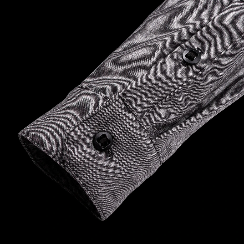 TAD Highland Shirt Heather Charcoal 4 TAD Highland Shirt Heather Charcoal - Image 2