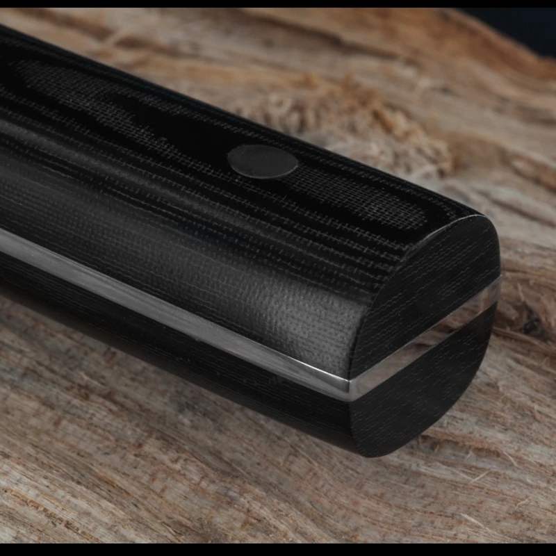 Samura Damascus 67 Slicing Tanto 4 Samura Damascus 67 Slicing Tanto - Image 2