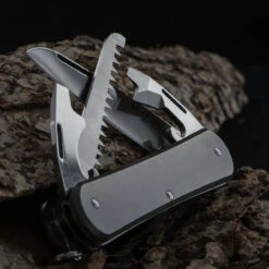 Fox Vulpis 4 Saw Titanium Penknife -Nitecore || Fenix Officials vulpisSAW4TITdet4 83252.1686826745